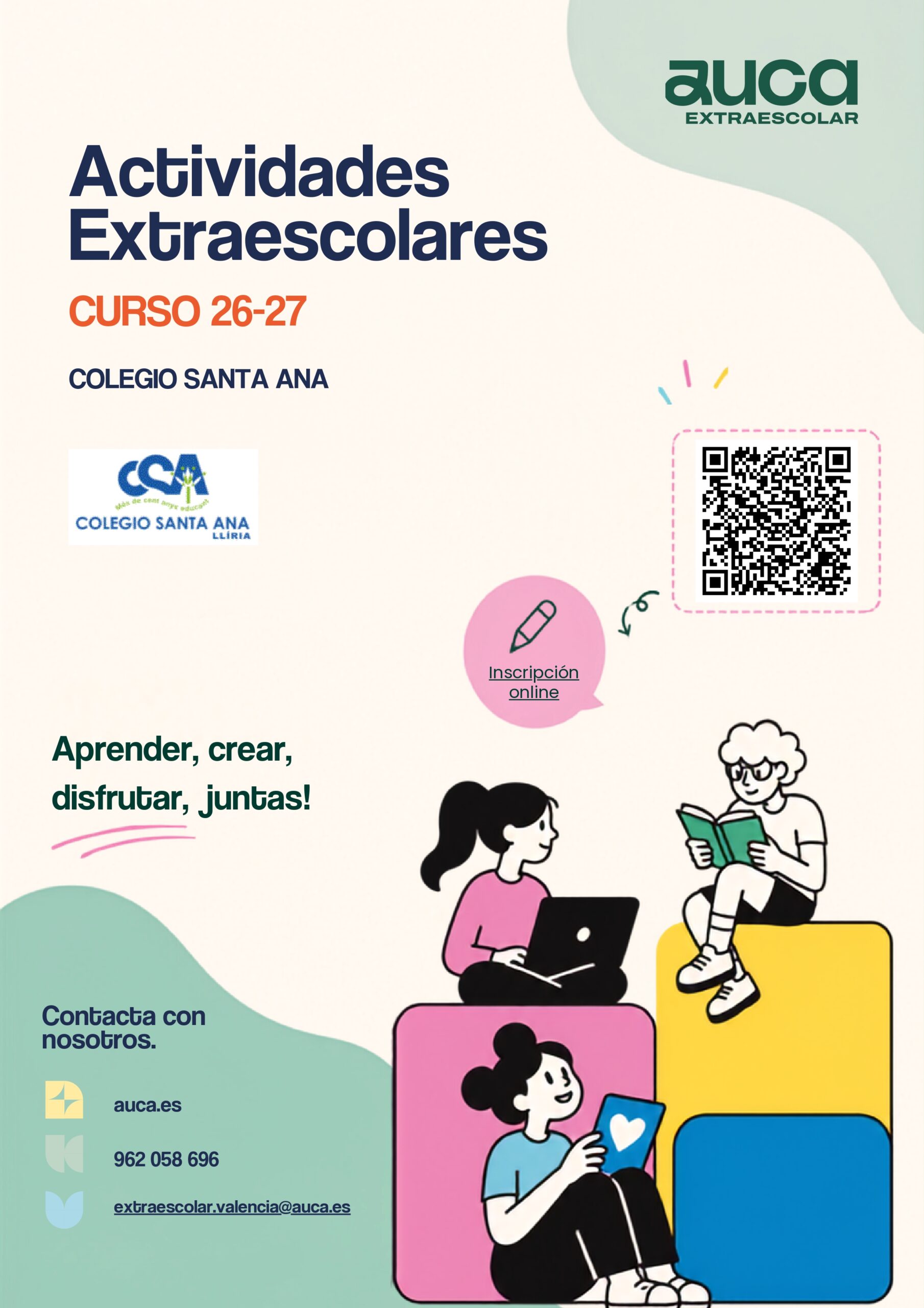 COLEGIO SANTA ANA FLYER EXTRAESCOLARES 26-27